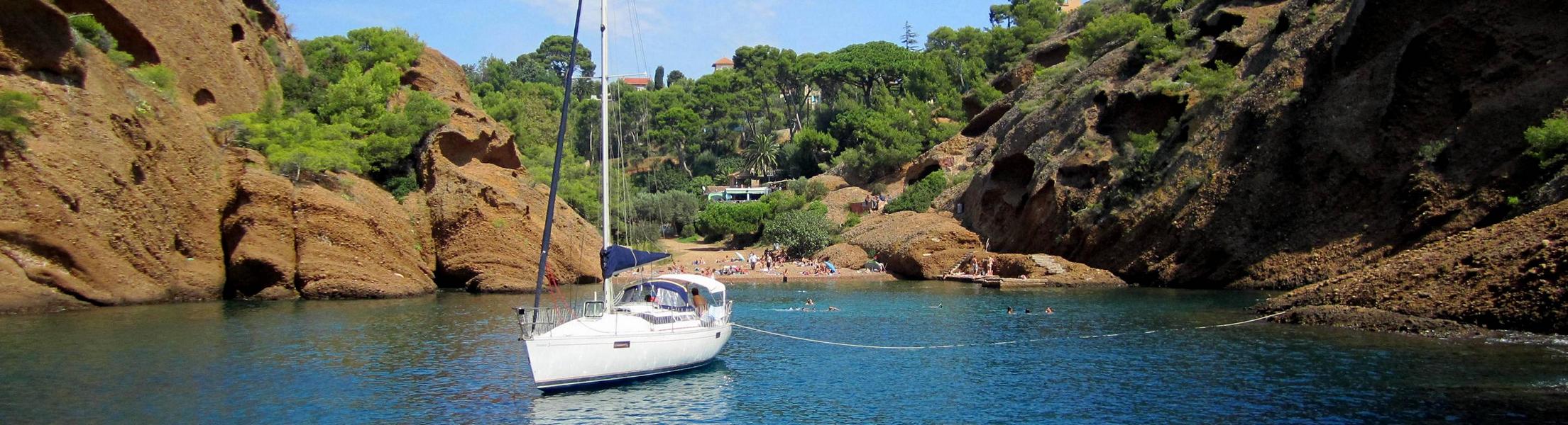 segelyacht charter cote d'azur